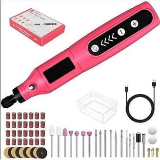 GOXAWEE 18W Mini Corded Rotary Tool Kit, 115 Accessories for