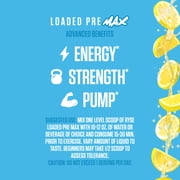 RYSE Loaded Pre Max Daily Pre Workout Powder - Frosted Lemonade - 25 Servings
