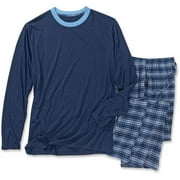 Hanes - Mens Jersey Flannel Sleep Set