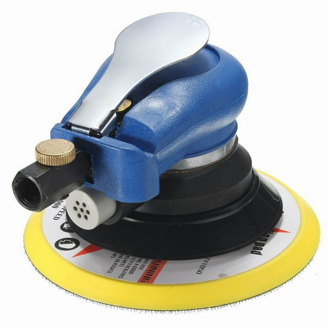 S SERENABLE 6\'\' Air Random Orbital Sander Pneumatic Disc Polisher Grinding Sanding Tool
