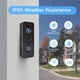 thumbnail image 4 of Methold Timbre de puerta con cámara inteligente WiFi, intercomunicador bidireccional, timbre inalámbrico inteligente montado en la pared, Electrónica, 4 of 6
