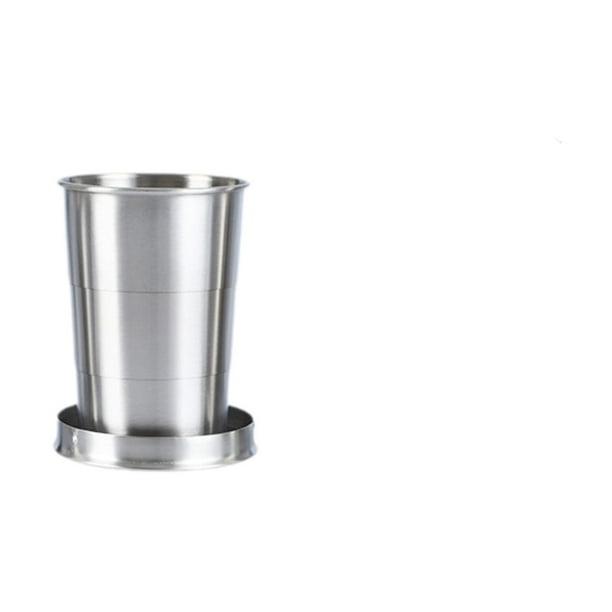 Taza Plegable DYNWAVEMX de Acero Inoxidable Telescópica 150ml 65 cm x 76 cm