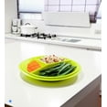 thumbnail image 5 of Portion Control Lunch Container with Lid – Travel Food Storage for Meal Prep,Bento Box Style,Divided Microwave Safe Dish (Set of 3), 5 of 7