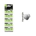 thumbnail image 5 of YongCo Pack Of 10 AG0 to AG13 Lithium Button Cells Batteries for Remote and Flash Toys, 5 of 8