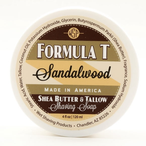 Jabón de Afeitar Fórmula T con Sándalo 120 ml