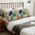 thumbnail image 4 of Naloa Vegetable Body Pillow Cover, Pillowcases with Hidden Zipper Breathable Long Pillow Case (Pillows are not included,20x54 inch), 4 of 7
