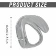 thumbnail image 2 of DESIGNICE Gold Bangles for Women Unique Twisted Design Chunky Silver Bracelet Open-Close Silver Bangle Bracelets for Women Silver2, 2 of 7