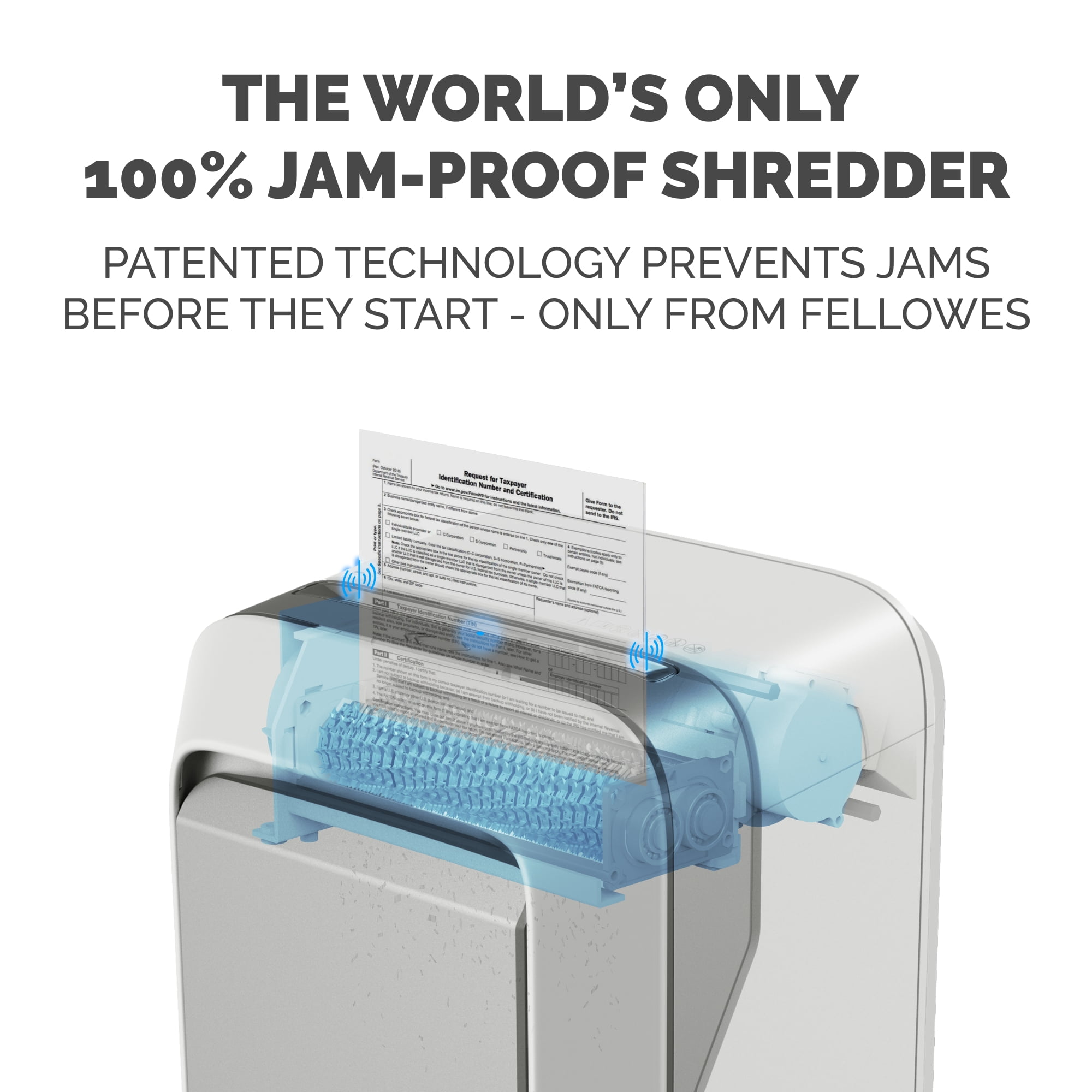 FELLOWES POWERSHRED LX210 MICRO-CUT SHREDDER, WHITE
