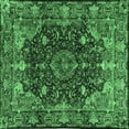 thumbnail image 1 of Ahgly Company Indoor Square Persian Emerald Green Traditional Area Rugs, 8' Square, 1 of 4