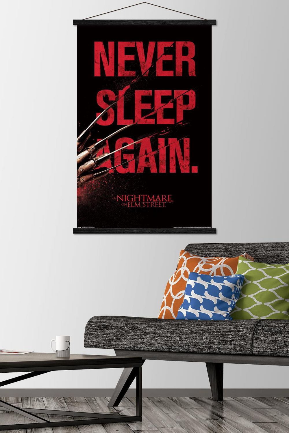 A Nightmare on Elm Street - Sleep Wall Poster, 22.375" x 34" Framed