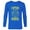 Royal, variant on Captain Marvel 90s Logo - Long Sleeve T-Shirt for Men - Customized-Royal