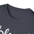 thumbnail image 4 of Blessed Mom, Gildan Unisex Softstyle T-Shirt, Sunflower Graphic Tee, S-3XL, 4 of 5
