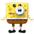 thumbnail image 1 of Videocámara Linda cámara digital 1080P Cámara para niños de 20MP Cámara para niños Cámara selfie para niños de dibujos animados para niños y niñas Zoom digital 4X Pantalla IPS de 2.0 pulgadas Lentes d, 1 of 8