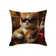 thumbnail image 2 of Ropa de cama, cubrecamas, cubrecamas y juegos, funda de almohada con estampado "A", 45 cm, moderna decoración para sala de estar y dormitorio, lavable a máquina, con cierre de cremallera, tacto agrada, 2 of 6