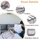 thumbnail image 5 of Apuakthei Caja de Almacenamiento con Compartimentos para Ropa Armario Organizador de Ropa Plegable con Separación de Malla 9 Rejillas para Camiseta Gris, 5 of 6