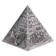 thumbnail image 2 of Figura de pirámide de hierro de 10 cm, coleccionable, figuritas Fengshui, regalo de inauguración de la casa para gris, 2 of 7