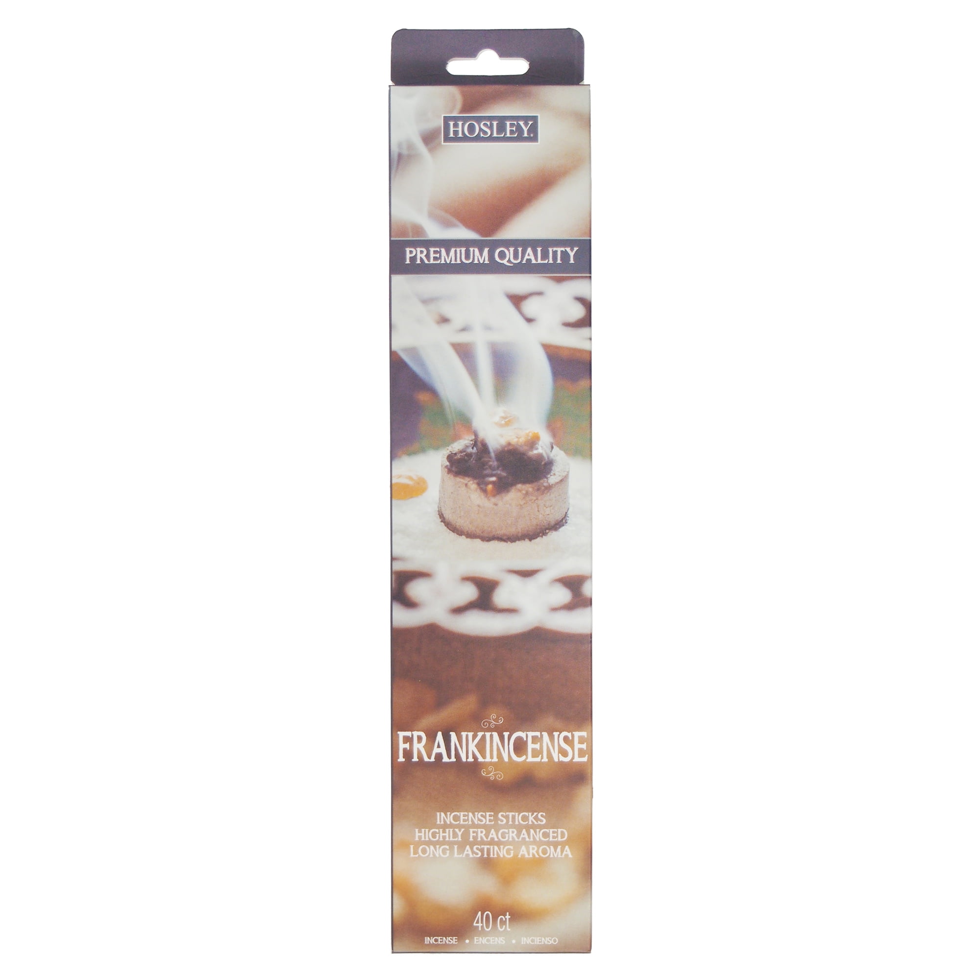 Hosley 40 pc. Highly Fragrance Frankincense Incense Sticks