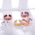 thumbnail image 2 of Copper Magnetic Ring With Leaves Design Electroplated Jewelry For Lovers Men Women Anniversary Gift For Couples, 2 of 3