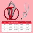 thumbnail image 2 of Dog Harness No Choke Over - Step in Adjustable Dog Harnes with Breathable Mesh and Quick-Release Buckle for Walking (Red) - S, 2 of 5