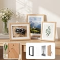 thumbnail image 5 of 8x10 Wood Photo Frame Set, 5 Colors, Wall or Tabletop Display, Black & White Prints, DIY Puzzle Frames, 5 of 6