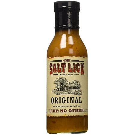 The Salt Lick Original Recipe BBQ Sauce 12 oz. (Pack of (Best Vinegar Based Bbq Sauce Recipe)