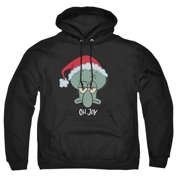 Spongebob Squarepants Squidward Christmas Joy Unisex Adult Pull-Over Hoodie