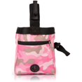 thumbnail image 1 of Sac d'Entraînement pour Friandises pour Chien, Poche de Taille pour Récompense de Collation d'Entraînement Extérieur pour Chien, Pochette d'Entraînement pour Nourriture pour Animal Rose/vert, 1 of 8