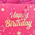 thumbnail image 4 of 2026 New 14 Inch Gold Foil Birthday Gift Bag, Large Party Bag with Tissue Paper, Card, Envelope and Gift Tag, 4 of 6