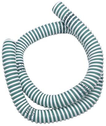 Fresh Water Hose RV Fresh Water Fill Hose 1 1/4 10 Feet, No Hose Clamps Concession Water Tank Parts Freshwater Line Ribbed with Flat Smooth Sections 