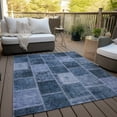thumbnail image 6 of Addison Rugs Chantille Indoor/Outdoor Transitional Patchwork Blush Washable Rectangle Rug, 10' x 14', 6 of 6