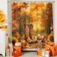 thumbnail image 4 of Thanksgiving Shower Curtains for Bathroom, Cowboy Boots Hat Pumpkin Sunflower Maple Fall Waterproof Fabric Shower Curtain for Bathroom Bathtub Decoration, Machine Washable, 54x"78", 4 of 9