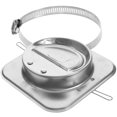 thumbnail image 5 of Stainless Steel Kitchen Exhaust Valve with Clamp for Safe Smoke Discharge and Anti-Backfill 1 Set, 5 of 5