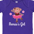 thumbnail image 4 of Inktastic Memaw Girl Ballerina Monkey Girls Baby Bodysuit, 4 of 5