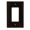 thumbnail image 4 of EATON PJS26RB-SP-L Designer 1-Gang Screwless Wallplate, Oil Rubbed Bronze, 4 of 5