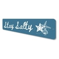 thumbnail image 4 of Stay Salty Beach Novelty Sign, Metal Wall Decor - 4x18 inches, 4 of 4
