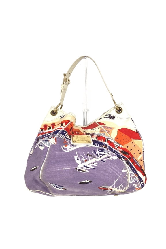 Pre-Owned LOUIS VUITTON M95805 2009 Cruise Galliera Riviera GM Shoulder Bag Leather... (Fair)