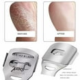thumbnail image 4 of Callus Remover for Feet, 10 Replacement Slices Blades,Stainless Steel Callus Shaver for Hand Feet,Wood Handle Stainless Steel Dead Hard Skin Remover Tools, 4 of 6