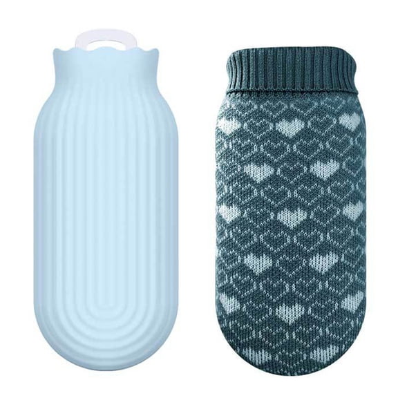 Easily Fillable Silicone Hot Water Bottle Perfect For Daily Comfort Use