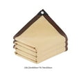 thumbnail image 3 of Outdoor Sun Shade, Heavy Duty Shade Cover, Permeable Rectangle Patio Sunshade Cloth, Durable Beige PVC Material, Waterproof Breathable Backyard Garden Canopy, 2x6m, 3 of 8