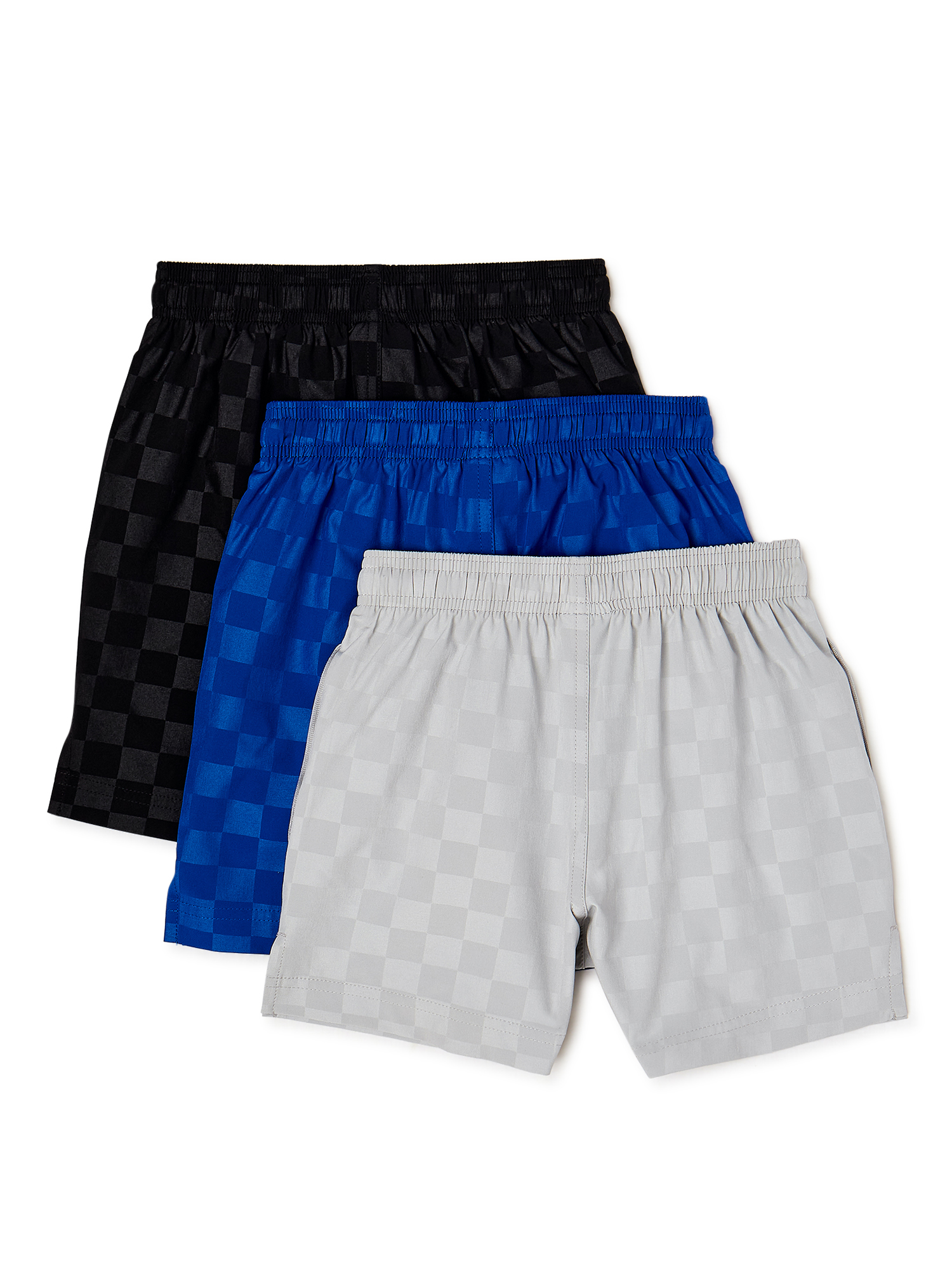 Athletic Works Boys Soccer Shorts, 3-Pack, Sizes 4-18 & Husky - image 2 of 3