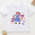 thumbnail image 5 of Camiseta de algodón con estampado de circo digital increíble para niños, camisetas de verano para niñas, ropa para bebés, camiseta de manga corta con dibujos animados para niños, 5 of 5