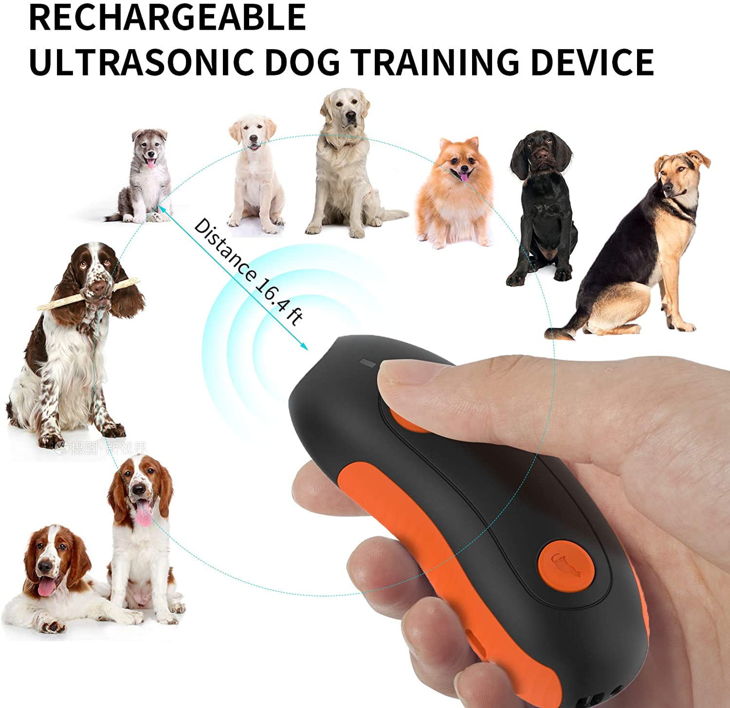 Walmart dog barking control sale