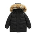 thumbnail image 6 of XIMIN Boy's Water Resistant Winter Coats Warm Thicken Puffy Hooded Insulated Thicken Parka Coat Warm Fleece Lined Outwear Windbreaker Ski Jacket, 6 of 8