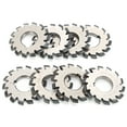 thumbnail image 4 of Keenso 14.5° Gear Cutter,8Pcs Involute Gear Milling Cutter Set High Speed Steel 14.5° 55mm 22mm,22mm Gear Milling Cutter, 4 of 8
