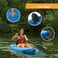 thumbnail image 6 of Lifetime Lotus 8 ft Sit On Top Kayak, Blue, Set of 2 (90172), 6 of 16