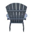 thumbnail image 6 of Wooden Rocking Adirondack Chair, Outdoor Patio Chairs with Cup Holder/Umbrella Holder, Gray, 6 of 7