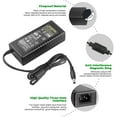 thumbnail image 5 of 12V 6A Power Supply Adapter - AC Adapter 100-240V 50 60HZ DC 12 Volt 6A 72W Power Converter Transformer Charger 6amp 5.5mm x 2.5mm DC Plug for LED Strips Lighting, Router CCTV Camera, 5 of 7