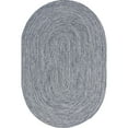 thumbnail image 6 of nuLOOM Wynn Braided Indoor/Outdoor Navy 6' x 9' Casual Oval Rug, 6 of 9