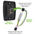 thumbnail image 2 of Interruptor de Control de Velocidad Aftermarket para Toldos Velarium Negro, 2 of 4