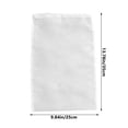 thumbnail image 3 of Food Draff Filter Mesh Screen 25 cm x 35 cm Heat Proof Easy Clean White Gauze for Fruit Vegetable Pulp Straining, 3 of 8